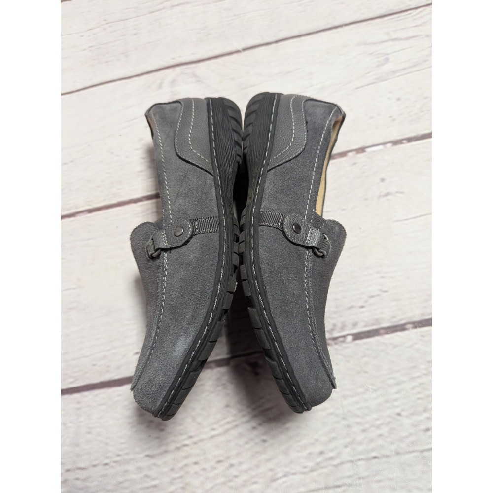 Naturalizer Rowan Casual Slip-On Loafer Flats Shoes Gray Suede Comfort Size 7.5 - Picture 6 of 10